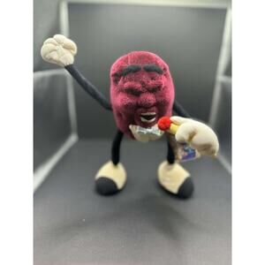 Vintage California Raisin Singing Bendy Figure Applause 1987